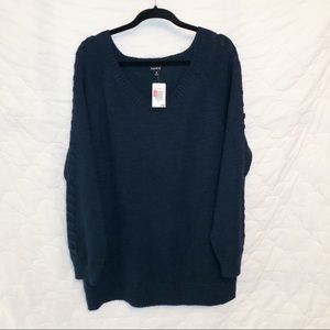 Dark Blue Torrid Pullover Sweater